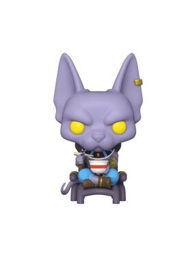 Vaulted 2022 Hot Topic Exclu DragonBall Super Beerus (Eating Noodles) Funko Pop